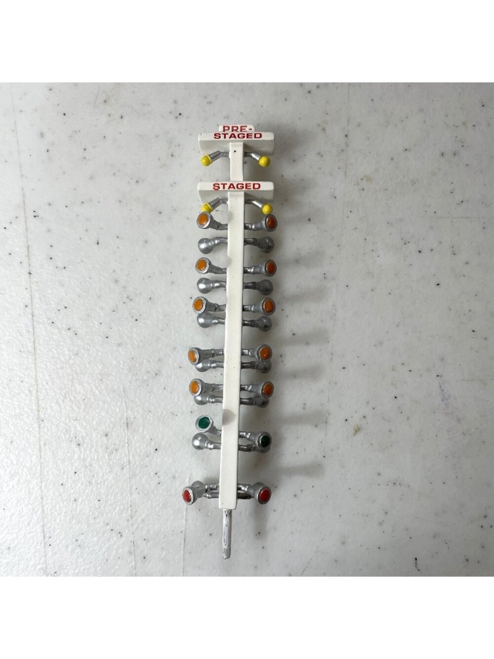 Vintage Drag Racing Starting Line Christmas Tree Staging Lights 1/64 NO BASE GC